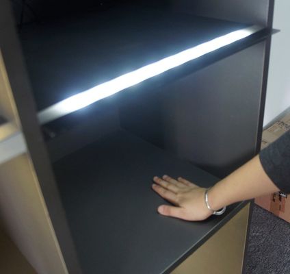 60W रिसेस्ड माउंटिंग टच सेंसर स्विच फॉर फर्नीचर लाइटिंग ब्राउन S1015