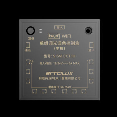 एलईडी वायरलेस कंट्रोल रिसीवर सेंसर स्विच 2.4GHz डिमिंग सीसीटी ट्यूनर कंट्रोलर