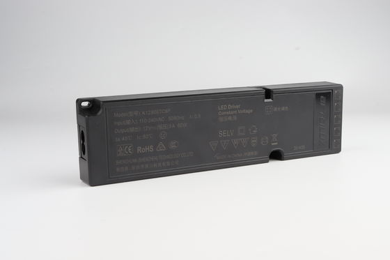समय और सीसीटी ट्यूनिंग के लिए ईटीएससी 60W-12V अल्ट्रा-फाइन कॉन्स्टेंट वोल्टेज एलईडी ड्राइवर